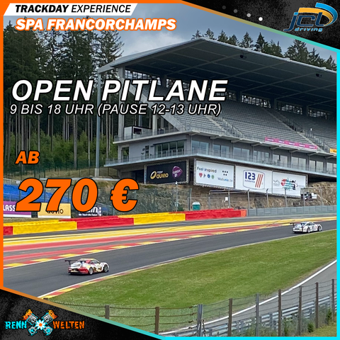 JCL Trackday Spa 20.10.2025 OPEN PITLANE