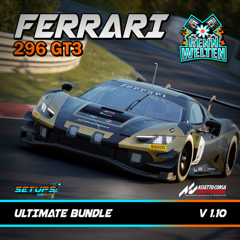 Ferrari 296 GT3 Setup Packs ACC V 1.10