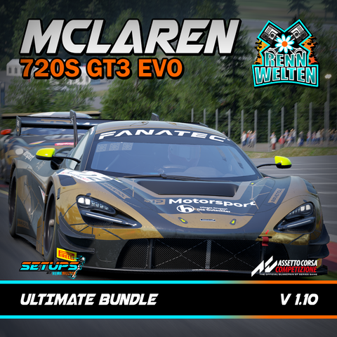 Mclaren 720s GT3 EVO Setups ACC V 1.10